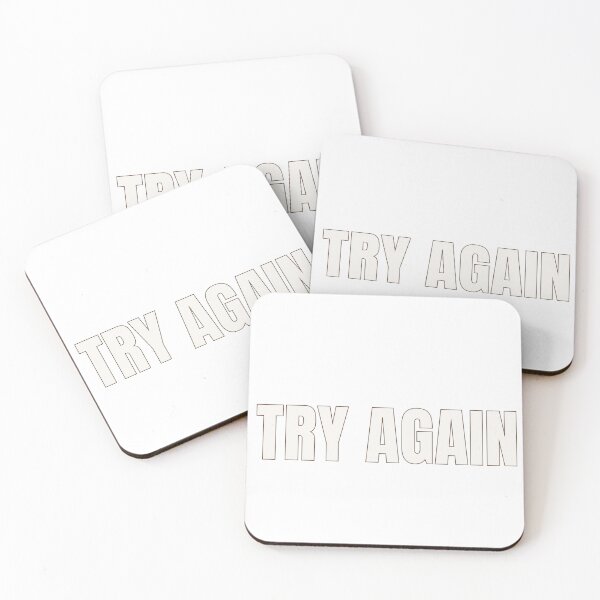 Item preview, Try again designed and sold by HELIOS ART.