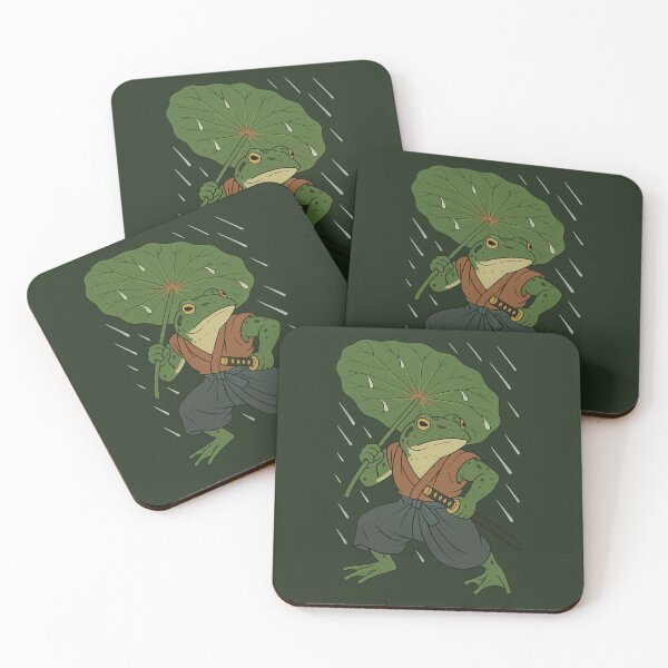 Item preview, Rain Guardian Frog Samurai designed and sold by EdvvinStudios.
