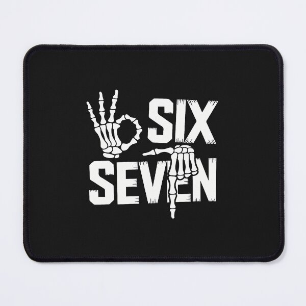 Item preview, 67 Meme Spooky Skeleton Six Seven Gen Alpha Slang Funny 6 7 designed and sold by ArleneJene.