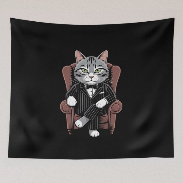 Item preview, The CatFather designed and sold by Prints-by-Olaf.