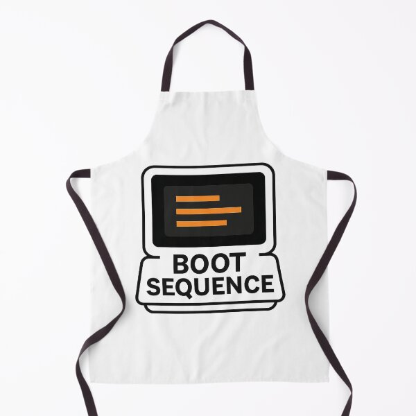 Item preview, BOOT SEQUENCE - Minimalist Retro Computer Symbol designed and sold by MKreative Studio.