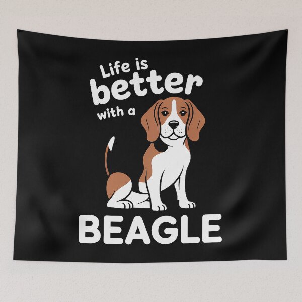 Item preview, Life is better with a beagle designed and sold by AsteriskDatBArt.