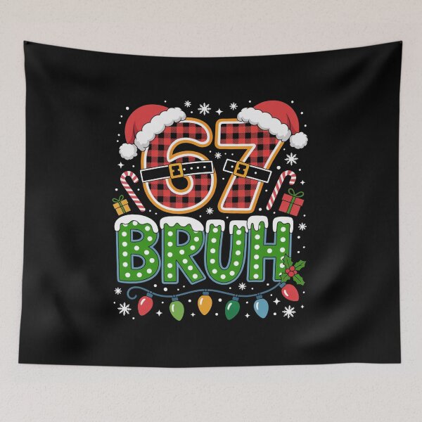Item preview, Bruh 67 Six Seven Christmas designed and sold by Elenasriveras.