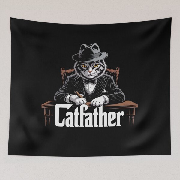 Item preview, The CatFather designed and sold by Prints-by-Olaf.