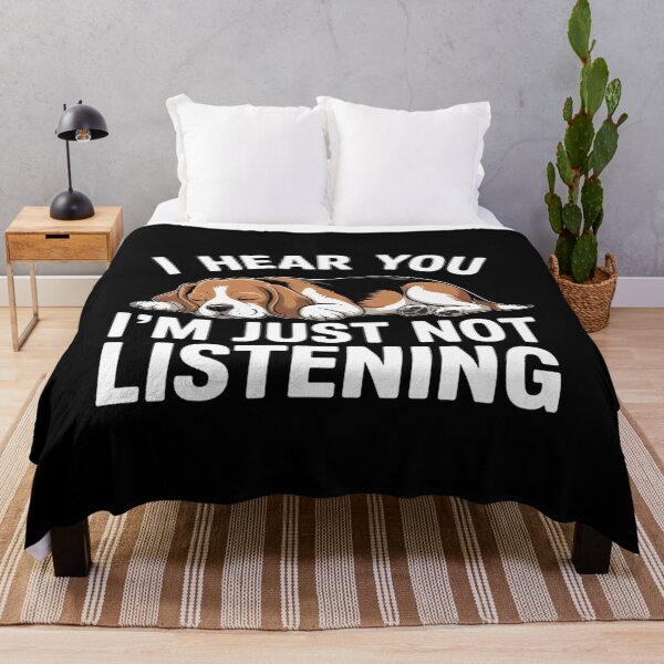 Item preview, I Hear You I'm Just Not Listening Beagle Dog designed and sold by AsteriskDatBArt.