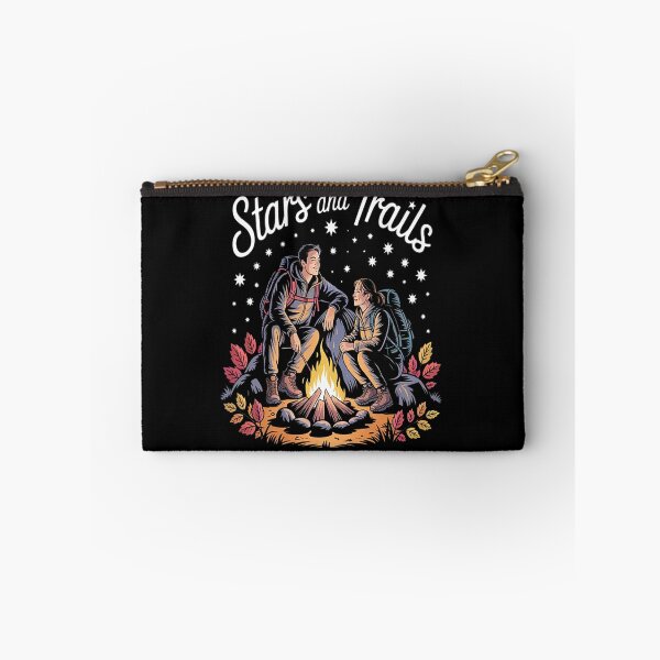 Item preview, Stars And Trails Campfire Tales Under The Night Sky Hiking Adventure designed and sold by StuffNestie.