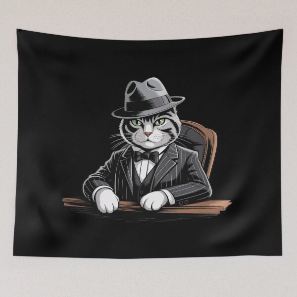 Item preview, The CatFather designed and sold by Prints-by-Olaf.