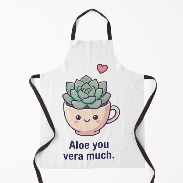 Item preview, Kawaii Aloe Vera Plant Pun designed and sold by k3rstman1.