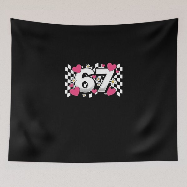 Item preview, 67 Floral Funny Six Seven Meme 6-7 Valentines Teachers Girls designed and sold by Intomindfood.