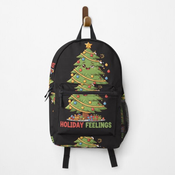 Item preview, Holiday Feelings Christmas T-Shirt & Stickers – Cute Messy Christmas Tree Cartoon, Relatable Funny Holiday designed and sold by ZyxDes.