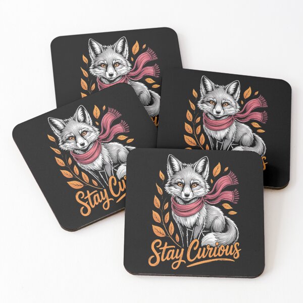 Item preview, Stay Curious Embrace The Fox Spirit Nature Lover designed and sold by StuffNestie.