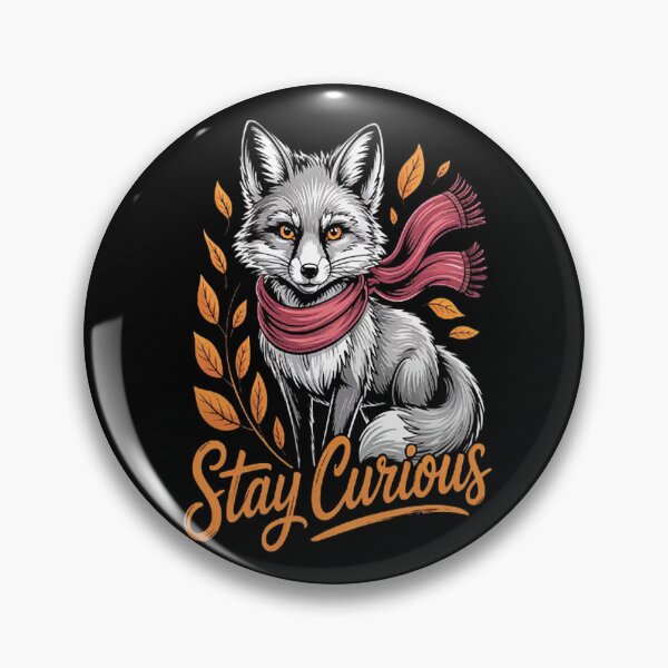 Item preview, Stay Curious Embrace The Fox Spirit Nature Lover designed and sold by StuffNestie.