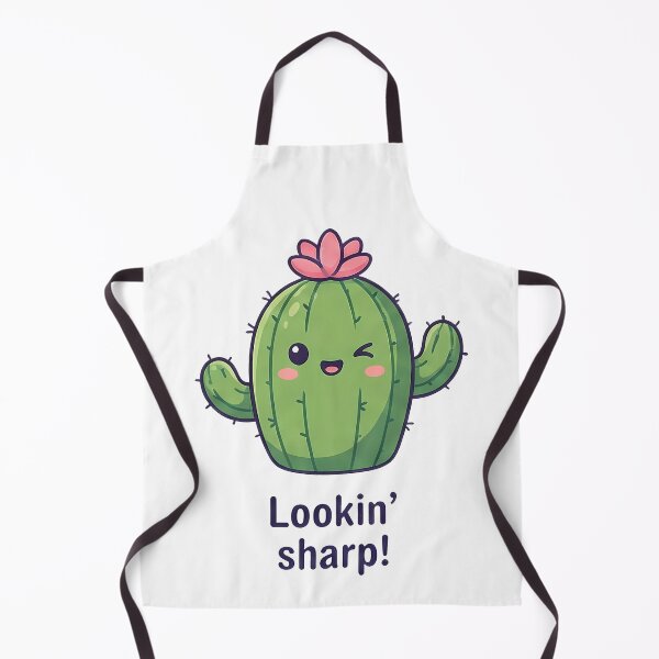 Item preview, Cute Winking Cactus Lookin' Sharp Pun Plant designed and sold by k3rstman1.