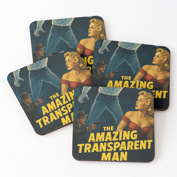 Artikelvorschau, The amazing transparent man, Film   entworfen und verkauft von Mauswohn.
