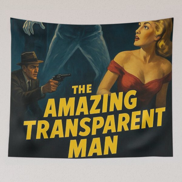 Item preview, The amazing transparent man, film   designed and sold by Mauswohn.
