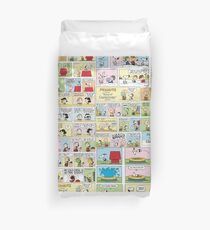 Peanuts Comics kacang Duvet Cover