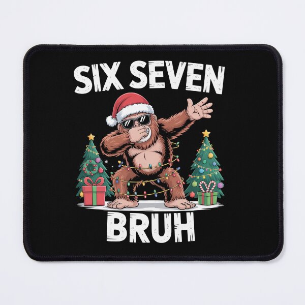 Item preview, Bruh 67 Six Seven Santa Bigfoot Dabbing Christmas designed and sold by johnertullio.
