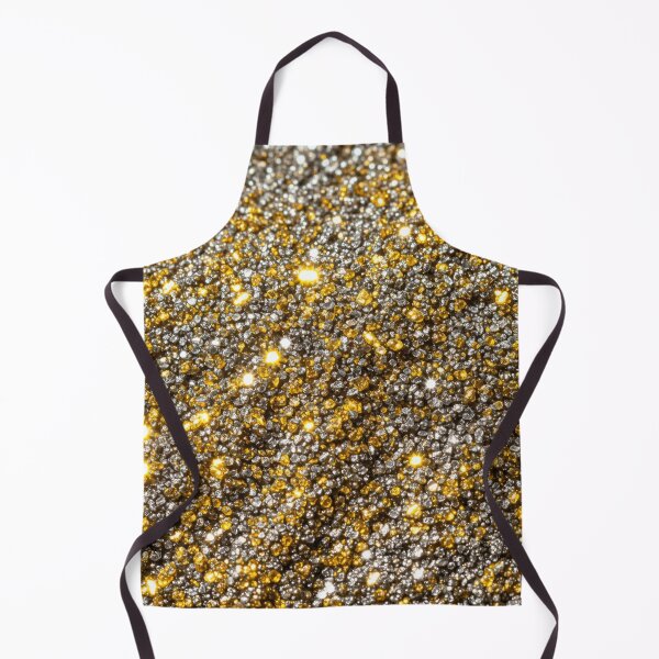 Item preview, Gold Silver Sparkle Field designed and sold by Kaleidoscope Print.