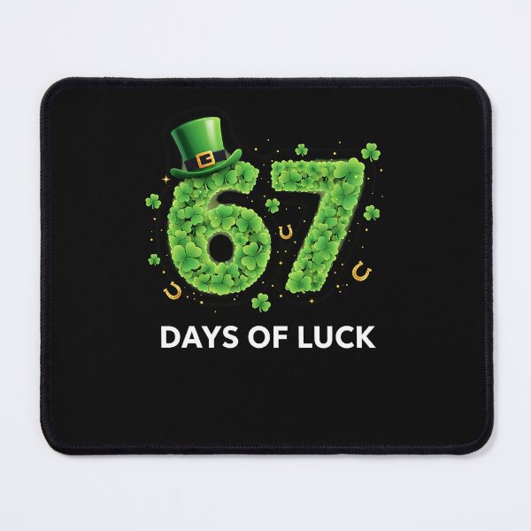 Item preview, 67 Meme Shamrocks St Patrick_S Day 6 7 Six Seven Slang Funny designed and sold by Intomindfood.
