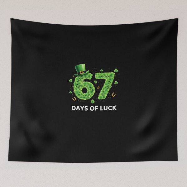 Item preview, 67 Meme Shamrocks St Patrick_S Day 6 7 Six Seven Slang Funny  designed and sold by Intomindfood.