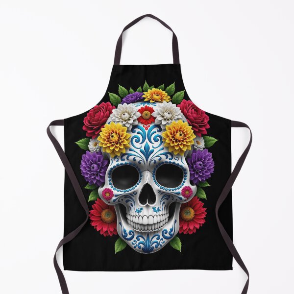 Item preview, Porcelain Skull Blooming with Roses designed and sold by Grafititee.