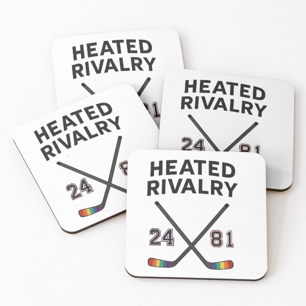 Item preview, Heated Rivalry. Classic sticks hockey design. designed and sold by DuncanMaxStar .