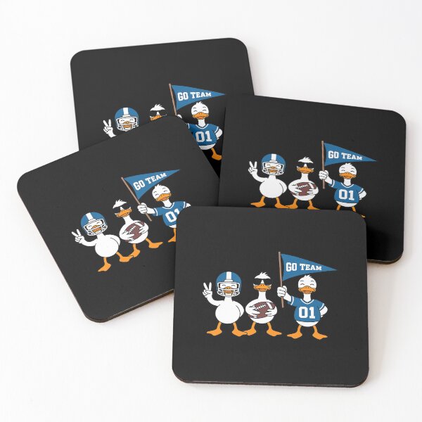 Item preview, Silly Goose Duck Football Game Day Go Cheer Blue designed and sold by JaskconLIfe23.