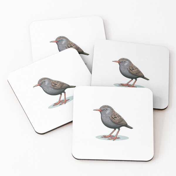 Item preview, Small Grey and Brown Garden Songbird designed and sold by cave-canvas.