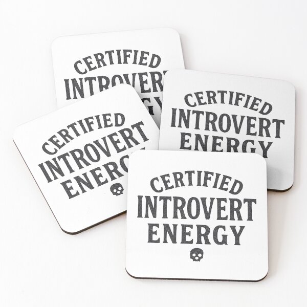 Item preview, Certified Introvert Energy Bold Typography designed and sold by Taylor Bb.