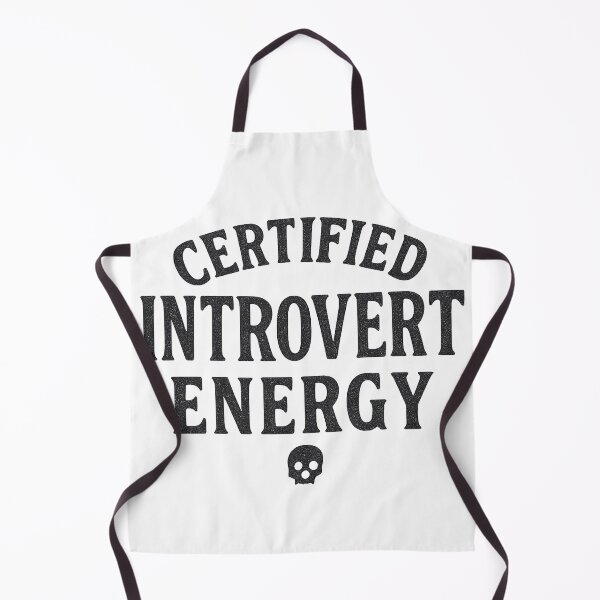 Item preview, Certified Introvert Energy Bold Typography designed and sold by Taylor Bb.