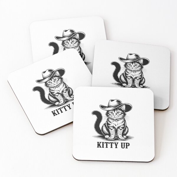 Item preview, Cowboy Cat Kitty Up designed and sold by johnertullio.