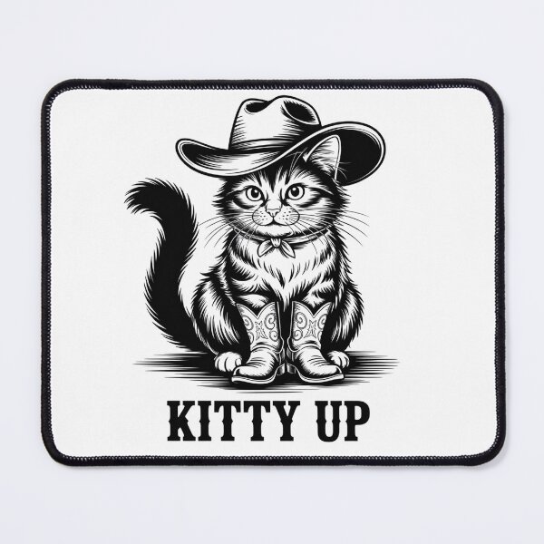 Item preview, Cowboy Cat Kitty Up designed and sold by johnertullio.