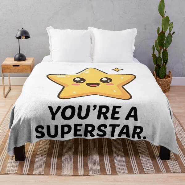 Item preview, You're a Superstar Kawaii Star Motivation designed and sold by k3rstman1.