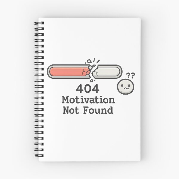 Item preview, 404 Motivation Not Found designed and sold by Paninides.