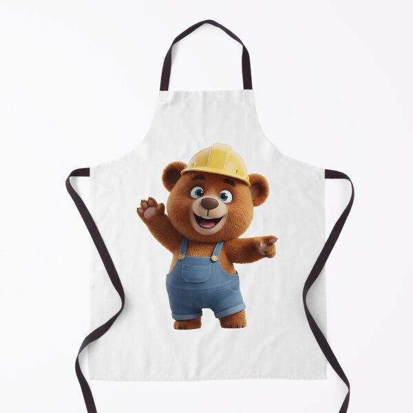 Item preview, Construction Bear Architect With Blueprints 3D Art designed and sold by vk09.