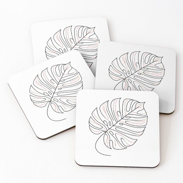 Artikelvorschau, Minimalistische Monstera-Blatt-Illustration entworfen und verkauft von oynipshop.