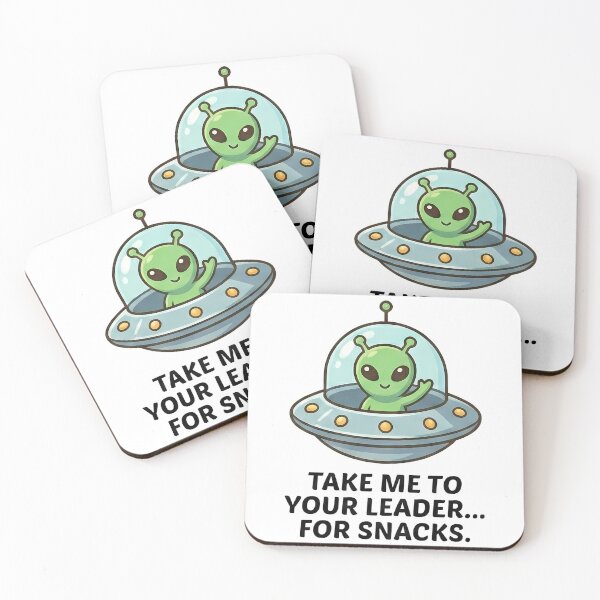 Item preview, Take Me To Your Leader For Snacks Alien designed and sold by k3rstman1.