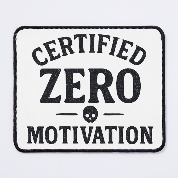 Item preview, Certified Zero Motivation Design designed and sold by Taylor Bb.