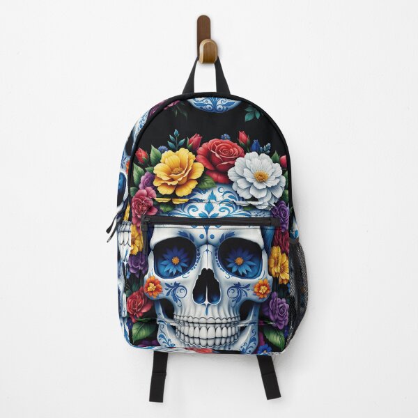 Item preview, Porcelain Skull Blooming with Roses designed and sold by Grafititee.