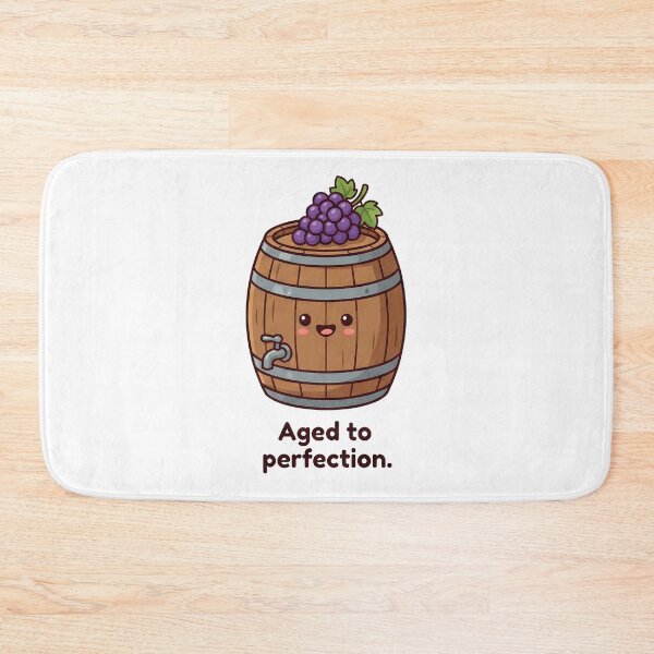 Item preview, Aged to Perfection Happy Wine Barrel designed and sold by k3rstman1.