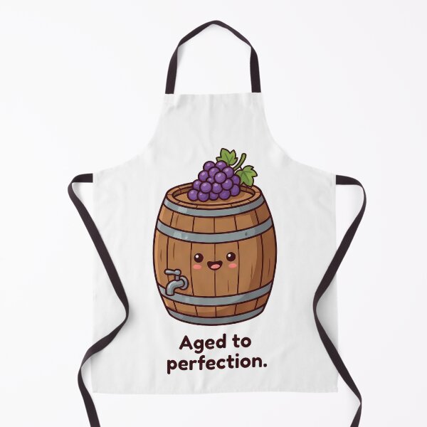 Item preview, Aged to Perfection Happy Wine Barrel designed and sold by k3rstman1.