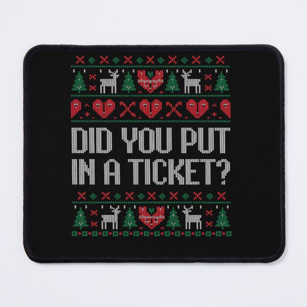 Item preview, Did You Put In A Ticket Ugly Christmas Computer designed and sold by johnertullio.