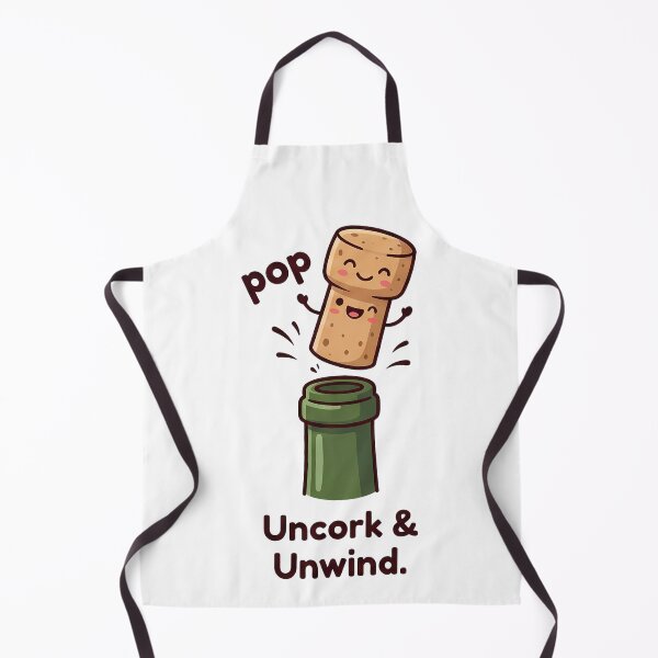 Item preview, Happy Wine Cork Pop Uncork Unwind designed and sold by k3rstman1.