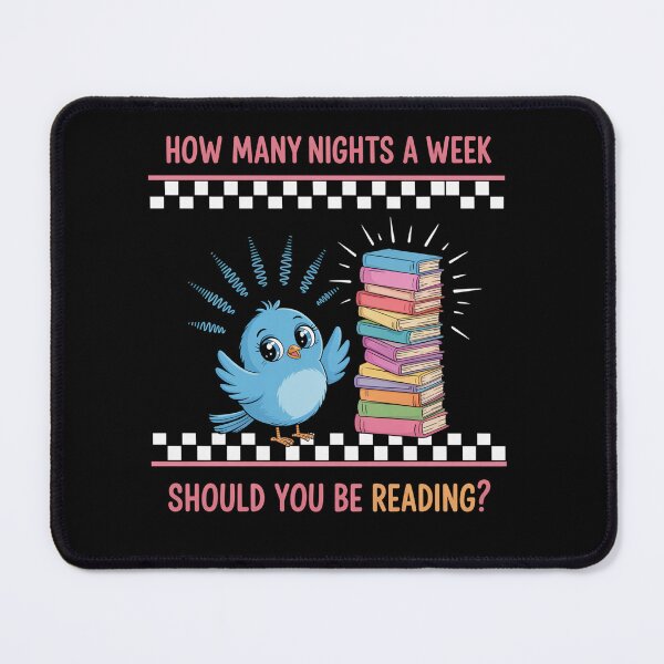 Item preview, eacher 67 How Many Nights A Week Should You Be Reading designed and sold by johnertullio.