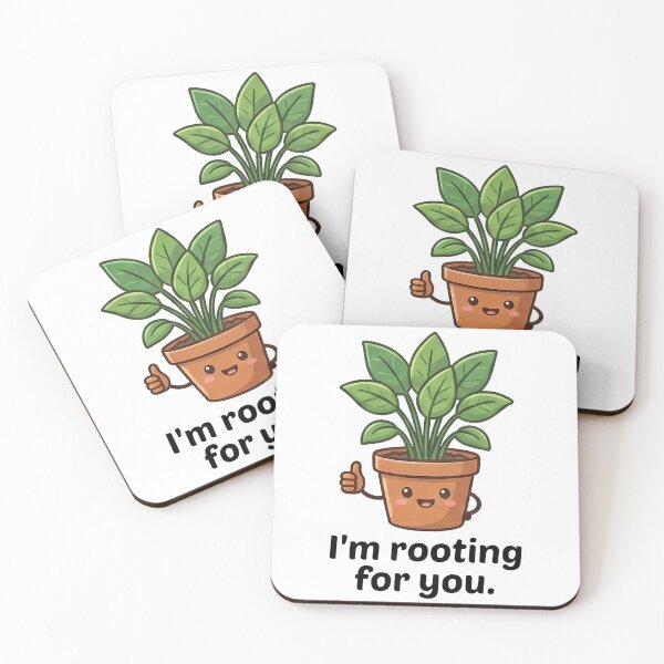 Item preview, Cute Potted Plant I'm Rooting For You designed and sold by k3rstman1.