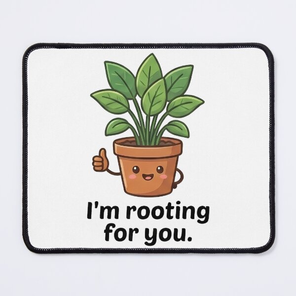 Item preview, Cute Potted Plant I'm Rooting For You designed and sold by k3rstman1.