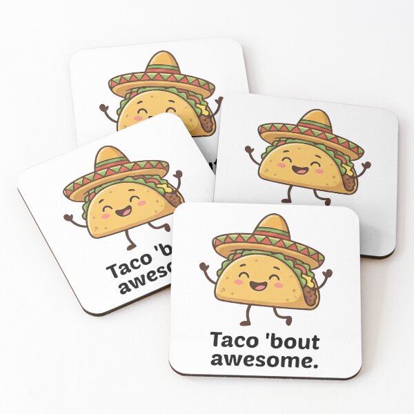 Item preview, Taco Bout Awesome Funny Mexican Food Lover designed and sold by k3rstman1.