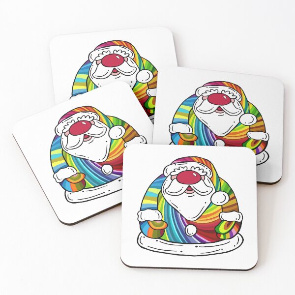 Item preview, Psychedelic Santa Claus - Christmas Santa Claus hippy  designed and sold by Kludoman.