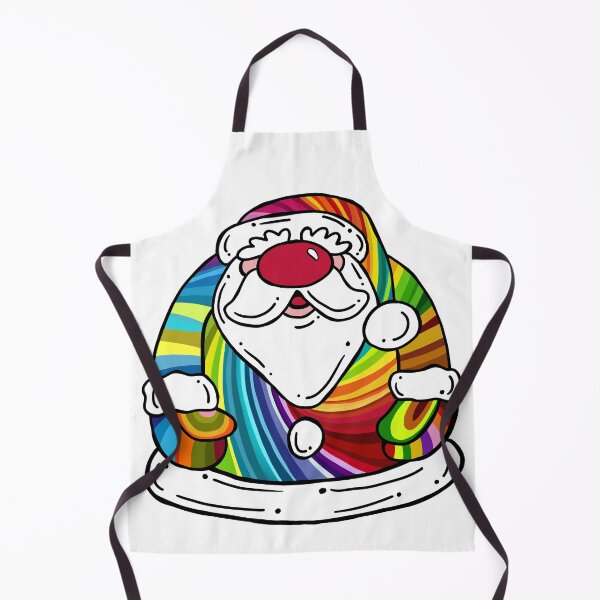 Item preview, Psychedelic Santa Claus - Christmas Santa Claus hippy designed and sold by Kludoman.