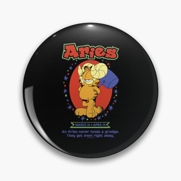 Item preview, Garfield Aries Zodiac Sign Horoscope Humour  designed and sold by dawemorelyr.
